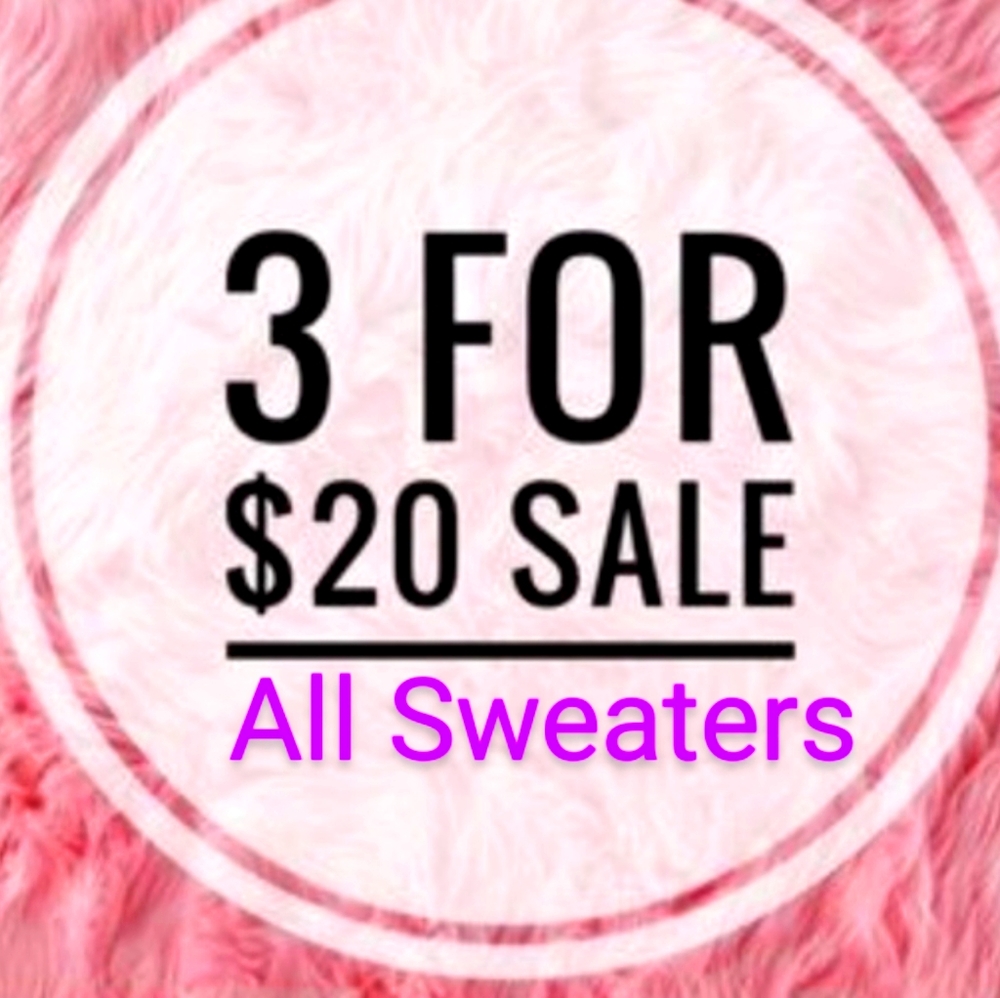 All Sweaters 3/$20